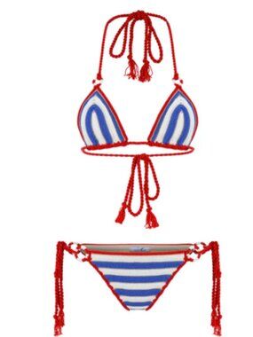 My Beachy Side Loulou Hand-Crocheted Bikini Set